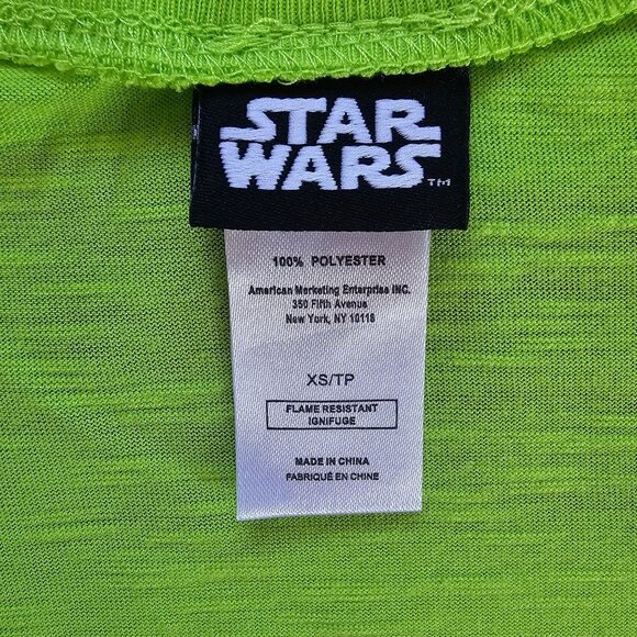 Star Wars Kids Pajama Top XS Stormtrooper Graphic Short Sleeve Polyester - Picture 4 of 6